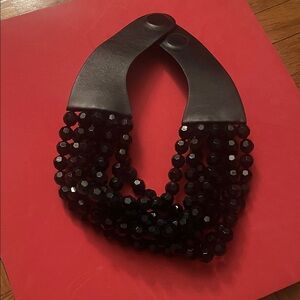 Fairchild Baldwin Elegant Black Beaded Bracelet